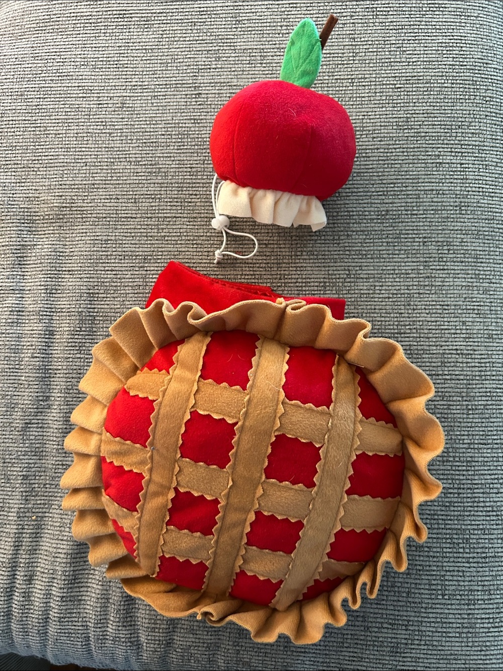 Cherry pie dog Halloween costume